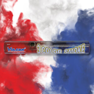 3-kleuren rook ROOD & WIT & BLAUW T1