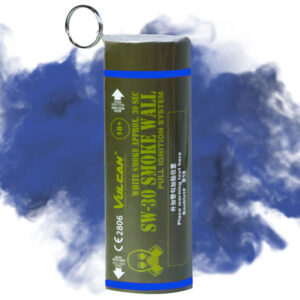 SW-30 Rookmuur Blauw draad trekken